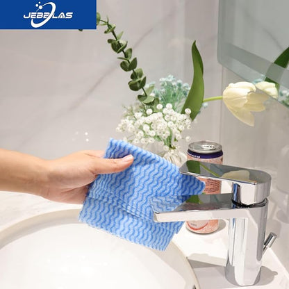 JEBBLAS 100Pcs Reusable Cleaning Cloths 11.8‘’x11.8‘’ Handi Wipes Reusable - Image 7