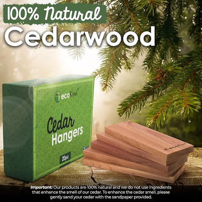 ecoKiwi Cedar Blocks for Clothes Storage - Image 2