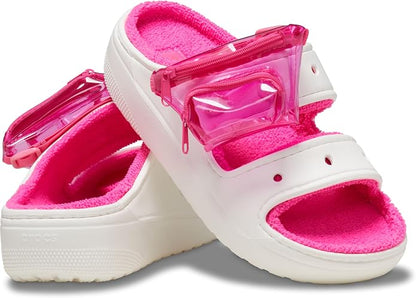 Crocs Unisex Adult Classic Cozzzy Towel Sandals, Fuzzy Slippers and Slides - Image 6