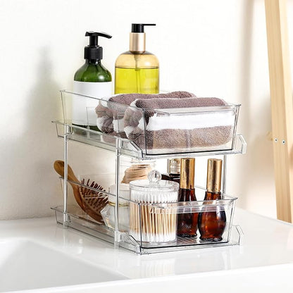 2 Set, 2 Tier Clear Organizer - Image 8
