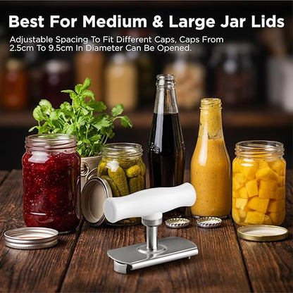 2Pcs Adjustable Jar Opener, Stainless Steel Labor-Saving Can Opener - Image 5