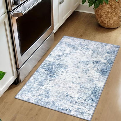 IOHOUZE Small Abstract Area Rug 2x3 Ft Entryway Rugs Washable Door Mat Indoor - Image 8