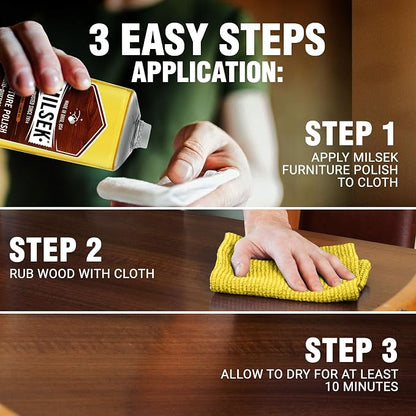 Milsek Furniture Polish and Wood Cleaner - Image 7