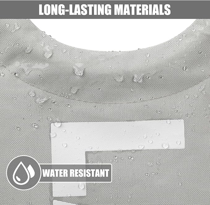 DOKEHOM 125L X-Large Collapsible Washing Laundry Basket Bag (7 Colors) for Bedroom, Fabric (Grey, XL)