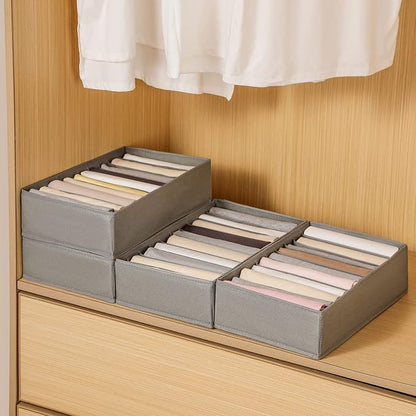 4 Packs T-shirt Drawer Organizers - Image 7
