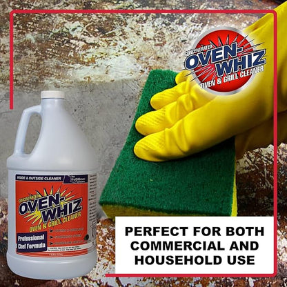 4 x 1 Gallon Oven-Whiz Oven & Grill Cleaner by FryOilSaver Co., Tough Stain - Image 5
