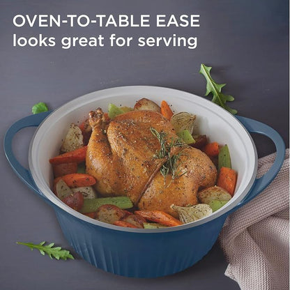 CorningWare QuickHeat 5.5-QT Cast Aluminum Dutch Oven - Image 5