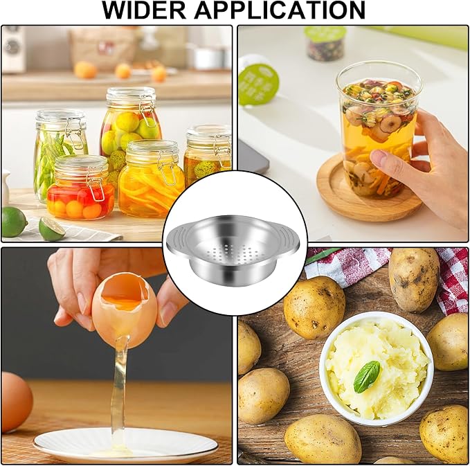 Metal Can Strainer Tuna Fish Press Can Strainer Stainless Steel Food-Grade Tuna - Image 7