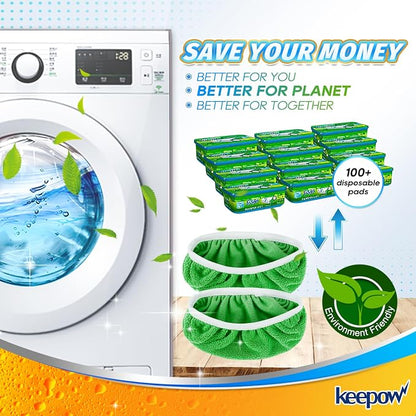 KEEPOW Reusable Wet Pads Refills Compatible - Image 6
