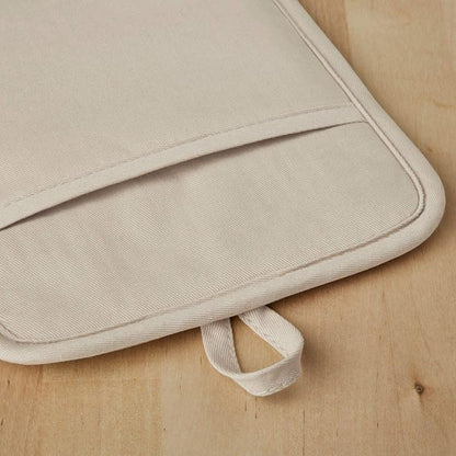 KitchenAid Ribbed Soft Silicone Pot Holder 2-Pack Set, Milkshake Tan - Image 3