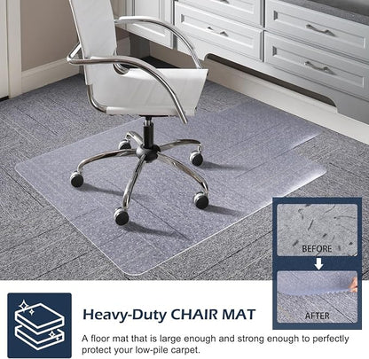 SALLOUS Chair Mat for Carpet, Gaming Chair Mat for Carpeted Floors, Floor - Image 5