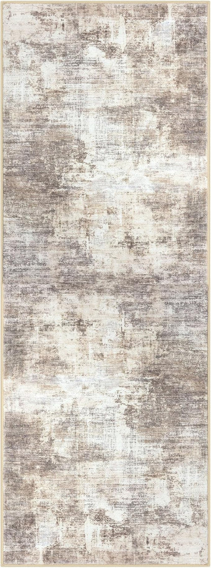 IOHOUZE Abstract Runner Rug 3x8 Ft Washable Runners - Image 9