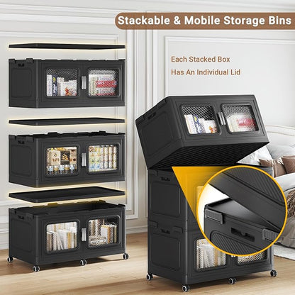 BROVIEW 300 Qt Stackable Storage Bin - Image 4