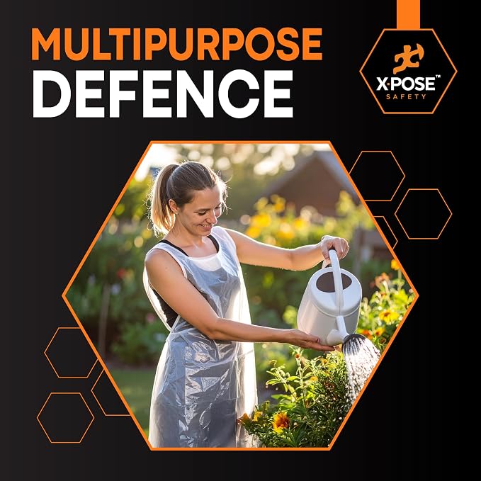 Xpose Safety 24, 000 White Plastic Disposable Aprons - Image 5