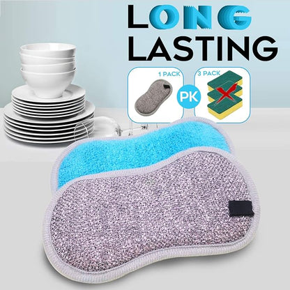 Dual Sided All-Purpose Sponges Kitchen, Dish Sponge - Image 3