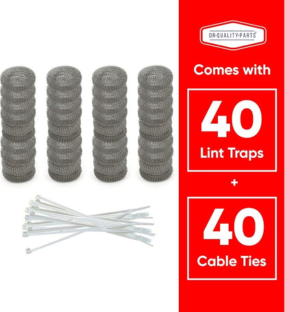 Washing Machine Lint Trap – Stainless Steel Hose Filter, Mesh Drain Catcher - Image 3