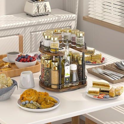 Across-Star Lazy-Susan-Spice-Rack -Organizer - Image 2