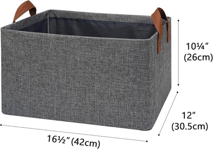 GRANNY SAYS Closet Storage Baskets, Collapsible Fabric Storage Bins - Image 6
