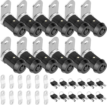 PTEROMY 12 Pack Cabinet Lock by PTEROMY