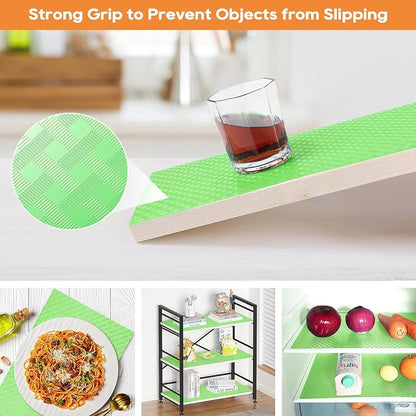 Fridge Liner Shelf Liners for Kitchen Cabinet Refrigerator Liners Waterproof & - Image 7