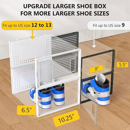Secret Space 12 Pack XX Large Shoe Storage Organizer - Image 5