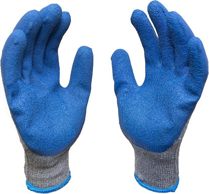 G & F Products 12 Pairs Medium Rubber Latex Double Coated Work Gloves - Image 8