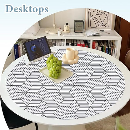 Shelf Liners for Kitchen Cabinets Non Adhesive Shelf Liner Paper Non-Slip - Image 7