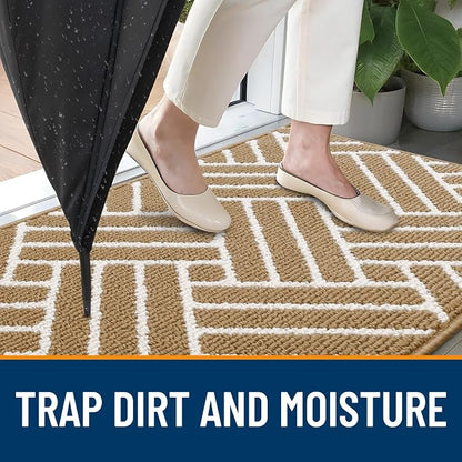 OLANLY Indoor Door Mat, 48x32 Inch, Dirt Resistant and Absorbent, Non-Slip - Image 2