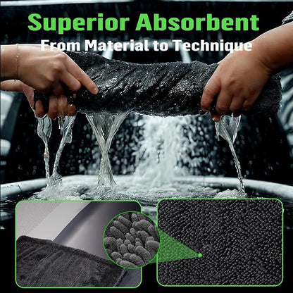 Shiny Bath Wipes Shower Cleaning Cloths, Premium Car Drying Towel | Ultra - Image 4