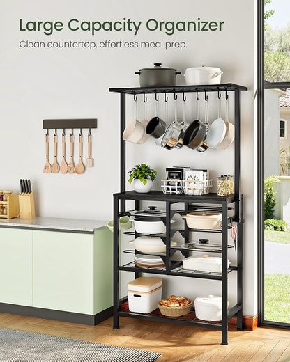 CHOEZON Pots and Pans Organizer Rack, Kitchen Bakers Rack, Kitchen Island Table - Image 2