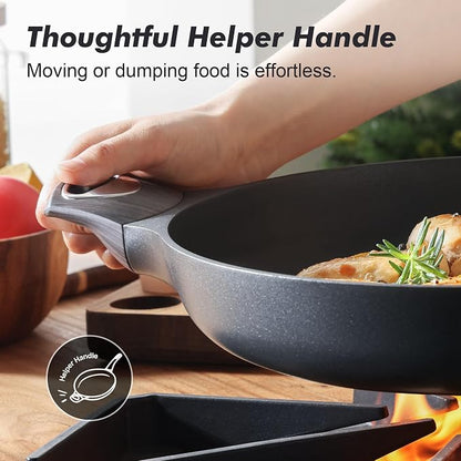 SENSARTE Ceramic Nonstick Frying Pan Skillet - Image 4