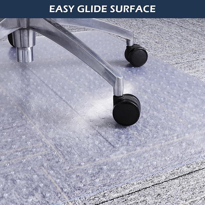 SALLOUS Chair Mat for Carpet, Gaming Chair Mat for Carpeted Floors, Floor - Image 6
