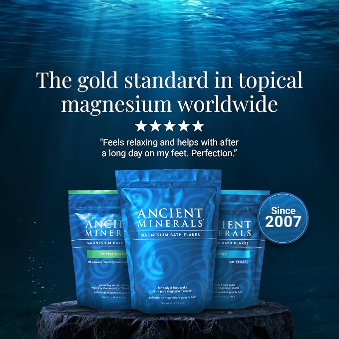 Ancient Minerals Magnesium Bath Flakes of Pure Genuine Zechstein Chloride - Image 6