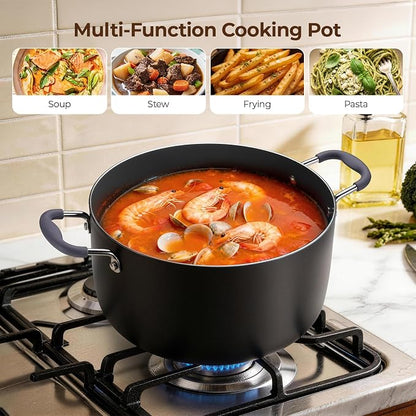 10 Quart Nonstick Stock Pot - Image 8