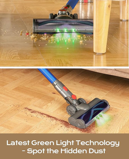 V15 Cordless Vacuum Cleaner, 45Mins Powerful Vacuum Cleaners - Image 4