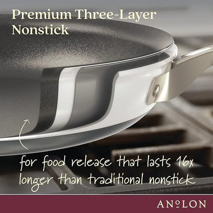 Anolon Achieve Hard Anodized Nonstick Saucepot - Image 3