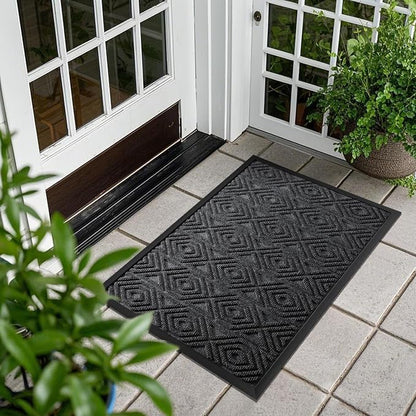 Yimobra Door Mat, Outdoor Indoor Entrance Welcome Mat, Heavy Entry Front Door - Image 7
