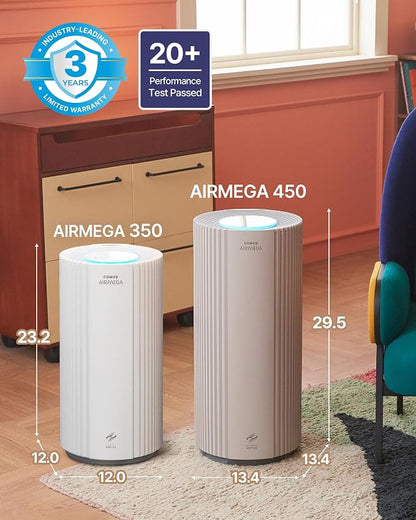 COWAY Air Purifiers for Large Room Whole Home Up to 2, 640 ft², True HEPA - Image 12