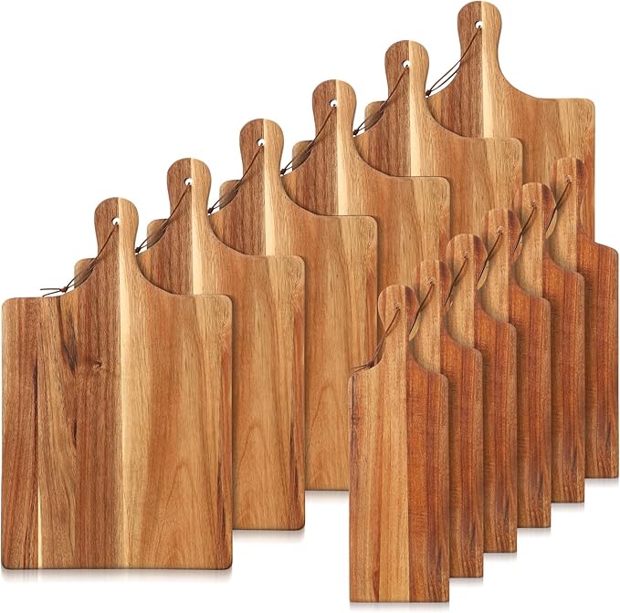 Tanlade 12 Pcs Wood Cutting Board Set Cutting Board by Tanlade