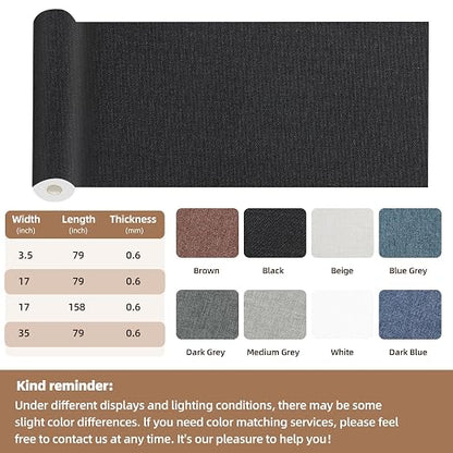 Fabric Repair Patch, 17X79 Inch Large Repair Tape, Self-Adhesive Patches - Image 2