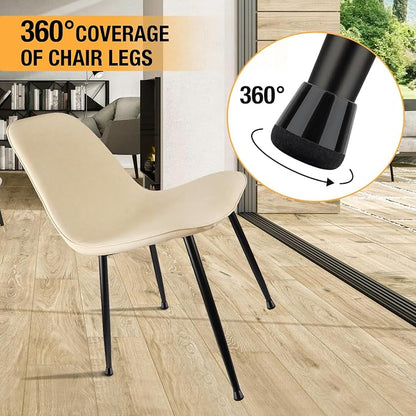 32 Pcs New Chair Leg Floor Protectors, Silicone Chair Leg Protectors - Image 5