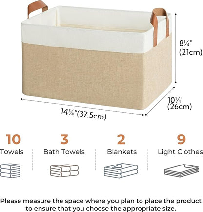 GRANNY SAYS Storage Baskets for Shelves, Closet Organizer Bins, Clothes Storage - Image 6