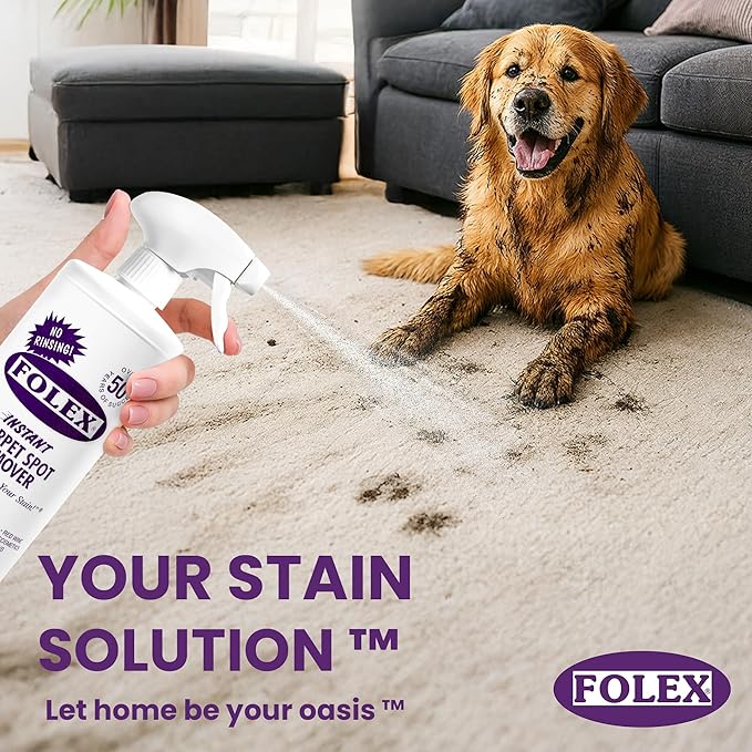 FOLEX 32 oz Instant Carpet Spot Remover Carpet Cleaner - Image 4