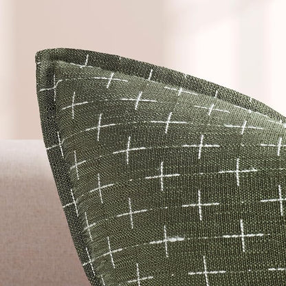 ZWJD Pillow Covers 20x20 Set of 2 Soft Polyester Textured Pillow Covers - Image 2