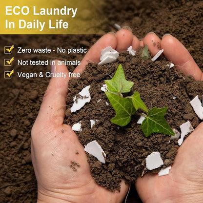 Laundry Detergent Sheets, Biodegradable Plastic Free Liquidless Laundry Sheets - Image 5