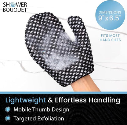 Japanese Exfoliating Mitt for Shower - Image 6