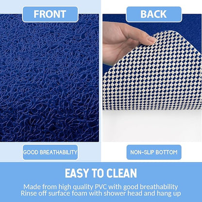 Non-Slip Bathtub Mat, 2 Pack Anti Slip Shower Mat, Fast Drying Bathtub Mats - Image 4