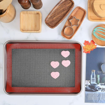 Perforated Silicone Baking Mat for Jelly Roll Pan, Non-Stick Eclair Baking Mat - Image 7