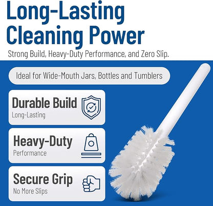 SPARTA 367600TC02 Plastic Household Dish Brush, Dish Brush, Dish Scrub Brush - Image 4