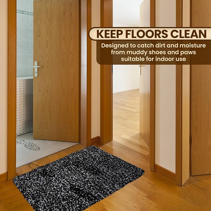 Premium Microfiber Indoor Door Mat – 20"x30" Washable Entry Mat, Waterproof - Image 4